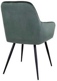 Komplet 2 ciemnozielonych krzeseł House Nordic Harbo
