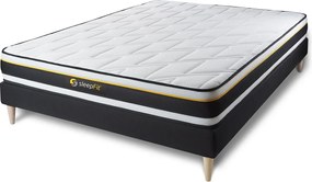 Materac Soft 130x190cm + zestaw podstawa lózka