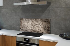 Szkło do Kuchni na Ścianę Abstrakcyjna Struktura Kamienia