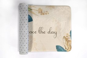 Dywanik łazienkowy Dywanik łazienkowy Kwiaty i Pióra