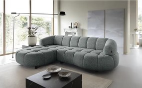 Narożnik VELPA S z elektryczną regulacją siedziska Lewostronny wolnostojący w tkaninie PUENTE 92 WERSAL