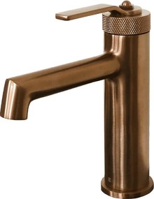 Molette bateria umywalkowa niska szczotkowana miedź - Essebagno