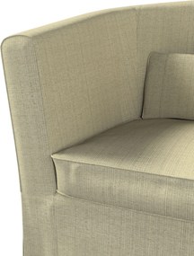 Pokrowiec na fotel Ektorp Tullsta kolor beżowy tkanina strukturalna