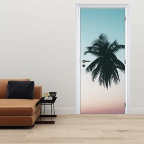 Fototapeta na drzwi - Palma na Bali (95x205cm)
