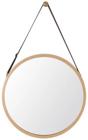 Lustro ścienne B053 NAT, bambus