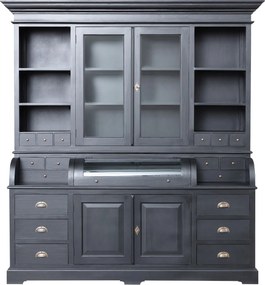 Kredens Brighton 204x56x217cm black