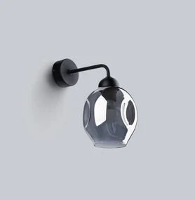 Kinkiet FILLAN 1 czarny SOLLUX  LIGHTING