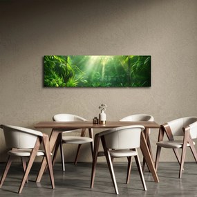 Obraz - Las deszczowy (170x50 cm)