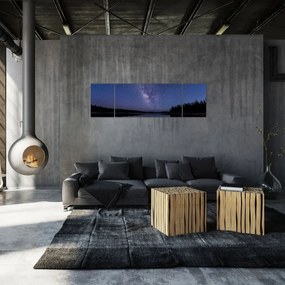 Obraz nocnego nieba (170x50 cm)