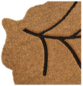 Wycieraczka z włókna kokosowego 45x75 cm Leaf – Casa Selección