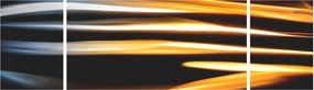 Czarny obraz (170x50 cm)