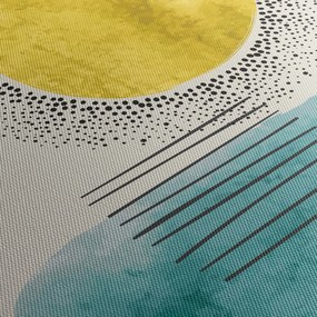 Obraz - Abstrakcyjny obraz plaży N⁰2 (70x50 cm)
