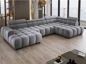 Narożnik BULL XL Prawostronny z elektryczną funkcją regulacji tkanina Salvador 14 WERSAL