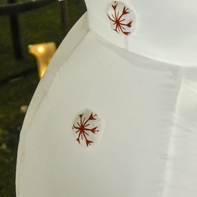 Nadmuchiwany bałwan bożonarodzeniowy 1,82 m dekoracja diody LED odporny na warunki pogodowe poliester | Aosom.pl