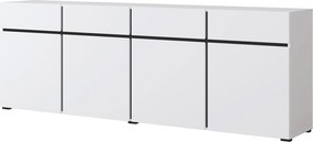 Komoda INCROCIO 225 cm do Salonu Sypialni Biały