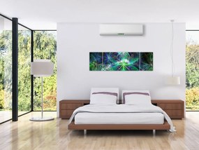Obraz - Abstrakcyjne kształty geometryczne (170x50 cm)