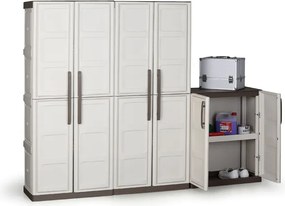 Skrzynka z tworzywa sztucznego S Line, niska, 700 x 390 x 855 mm