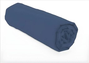 Poszewka na materac 90 x 190 + 30 cm 100% Bawełna Niebieska