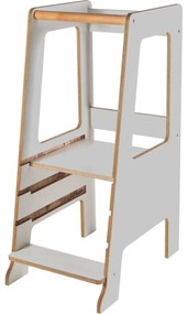 Kitchen helper scandi pomocnik kuchenny dla dziecka, szary - meowbaby®