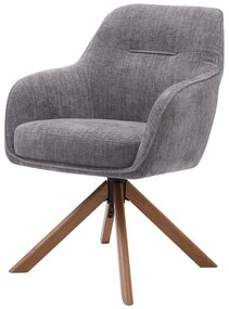 Szare krzesła zestaw 2 szt. Avola – Unique Furniture