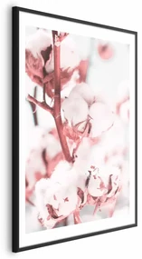 Plakat Bawełna 21x30 cm z ramą czarną z marginesem ARTGEIST B