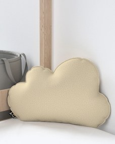 Poduszka Soft Cloud kolor beżowy tkanina strukturalna