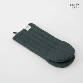 Lniana rękawica kuchenna Forest Green – Linen Tales