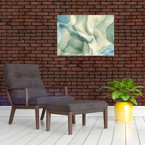 Obraz - Atramentowa abstracja (70x50 cm)