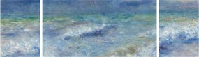 Obraz - Pierre-Auguste Renoir, Seascape, reprodukcje (170x50 cm)