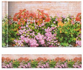 Osłona na balkon w kwiaty, 5 m x 85 cm