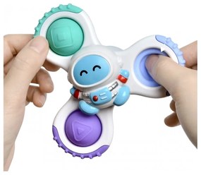 Woopie baby spinner zabawka sensoryczna rakieta kosmita ufo 3 szt.