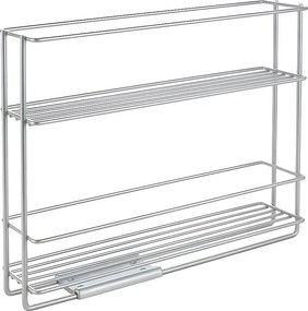 Półka Wysuwana IN&OUT Metalowa Metaltex 2 Półki 28x6x22cm