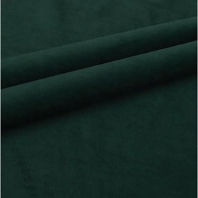 Rozkładana sofa narożna w kształcie U SILVIANO 300x140 cm, ciemnozielona + 2 poduszki GRATIS