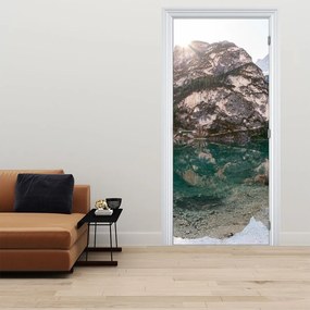 Fototapeta na drzwi - Górskie jezioro (95x205cm)