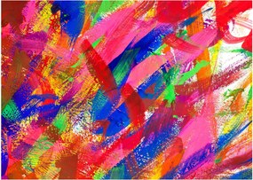 Obraz na szkle - Kolorowa abstrakcja (70x50 cm)