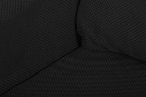 MEGA OKAZJA Sofa kanapa 3 os z funkcją spania DIZY Czarna Tkanina DOT100 Czarny