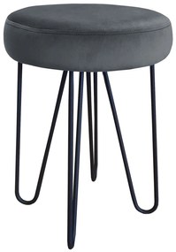 Taboret Venus HAIRPIN noga czarna BL14