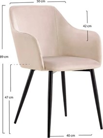 Pack 4 Sillas Puan Terciopelo