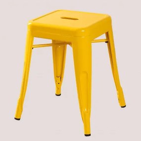 Niski Stołek 45 Cm Sztaplowany Ze Stali Lix Freesia - Sklum