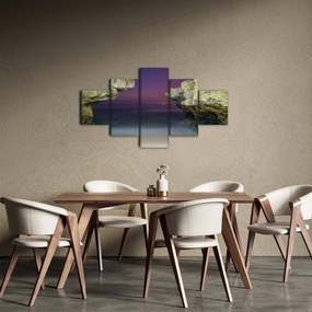 Obraz - klif morski (125x70 cm)