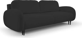 Sofa SOFT z funkcja spania i pojemnikiem CZARNY RUN AGAIN 99