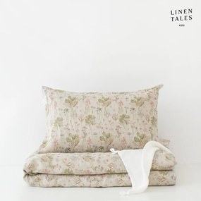 Lniana pościel dziecięca jednoosobowa 140x200 cm – Linen Tales