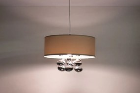 Lampa wisząca BUBBLE LIGHT 50cm kremowa BPS KONCEPT