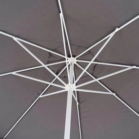 Parasol z rączką - antracyt, aluminium