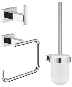 GROHE 40757001 - Zestaw akcesoriów ESSENTIALS CUBE chrom błyszczący