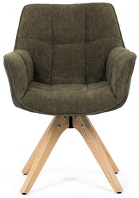 Zestaw krzeseł do jadalni HC-D7180 GRN2, 2 szt.
