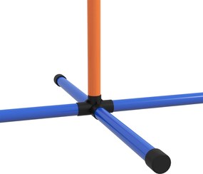 PawHut Zestaw Agility dla Psów, 1 Pierścień, 1 Przeszkoda, 1 Zestaw Slalomowy, 352 cm x 66 cm x 69 cm, Niebieski + Czerwony