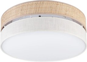 Lampa sufitowa LED SIRJA BOHO LED/36W/230V śr. 45 cm beżowa/kremowa