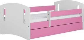 Łóżko dla dziewczynki z materacem 80x140 A8-D51