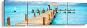 Obraz - Molo (170x50 cm)